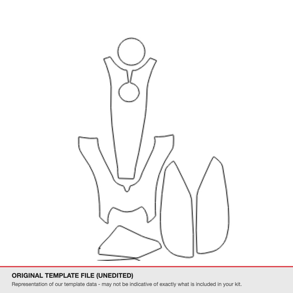 Honda CM 500 2022+ original template file