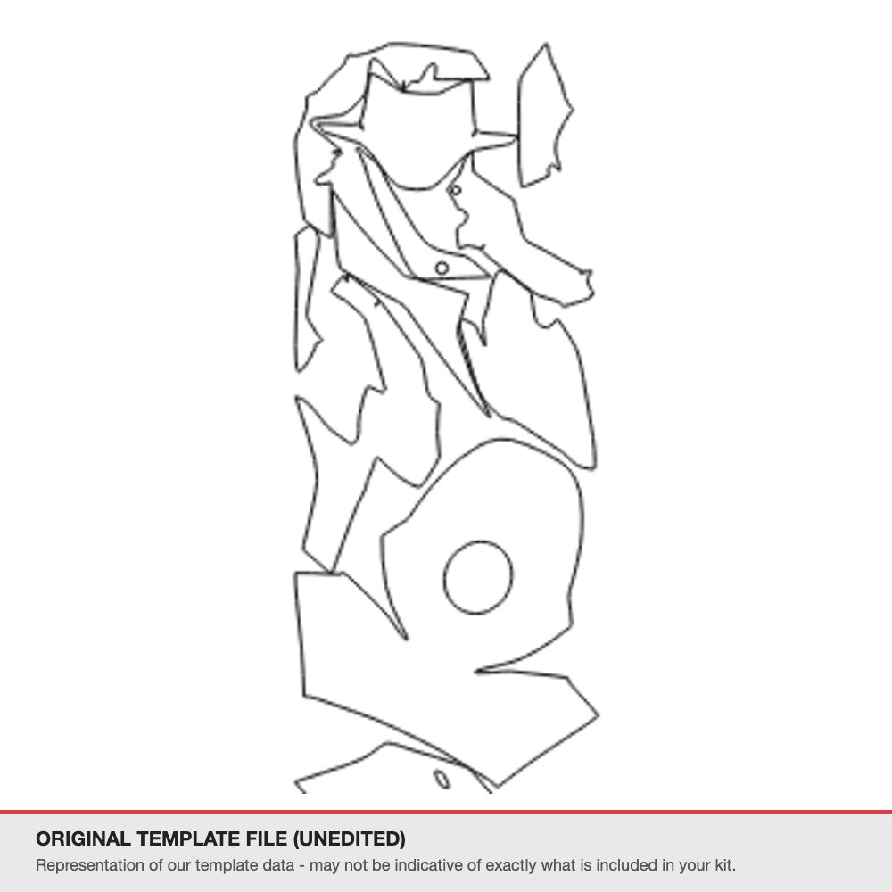 CFMOTO 650 NK 2021+ original template file