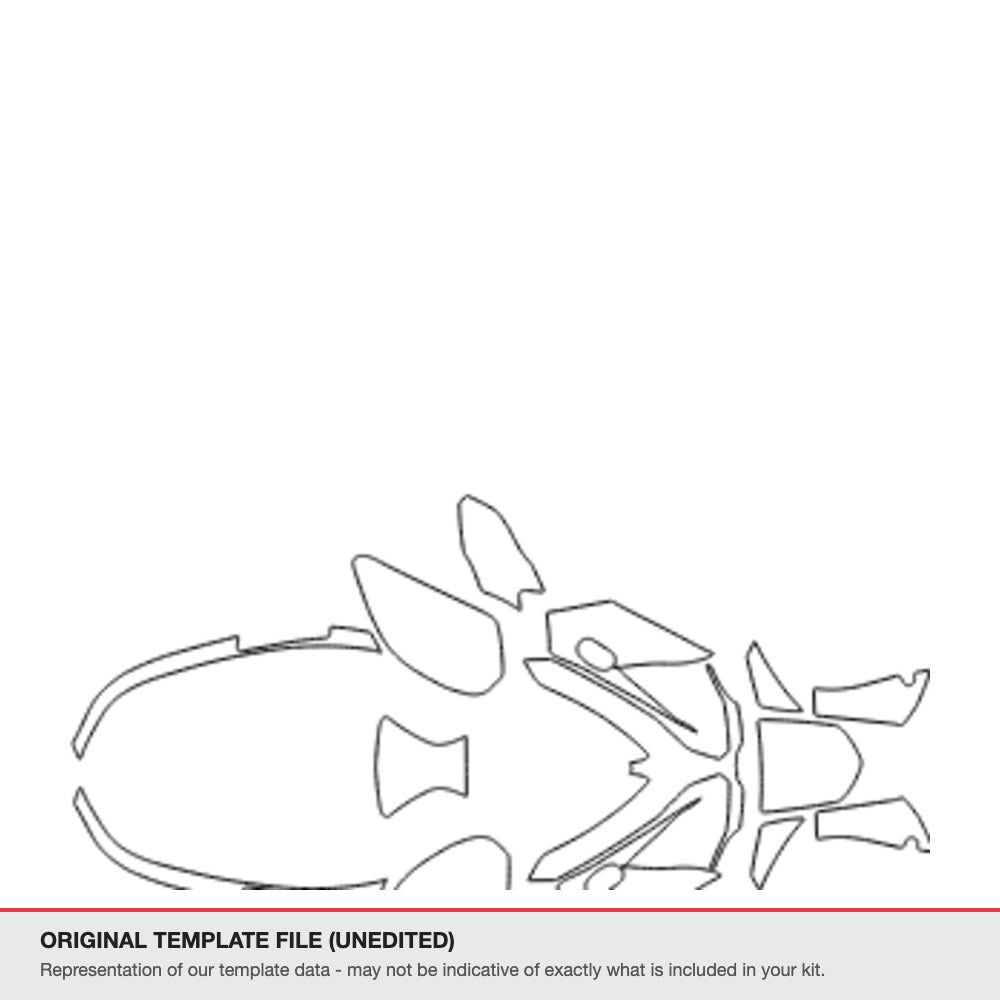 Kawasaki ER6 F 2017+ original template file