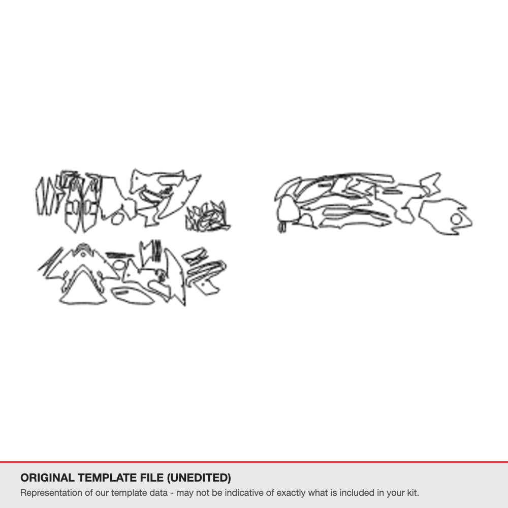 Kawasaki Ninja H2 SX 2019+ original template file