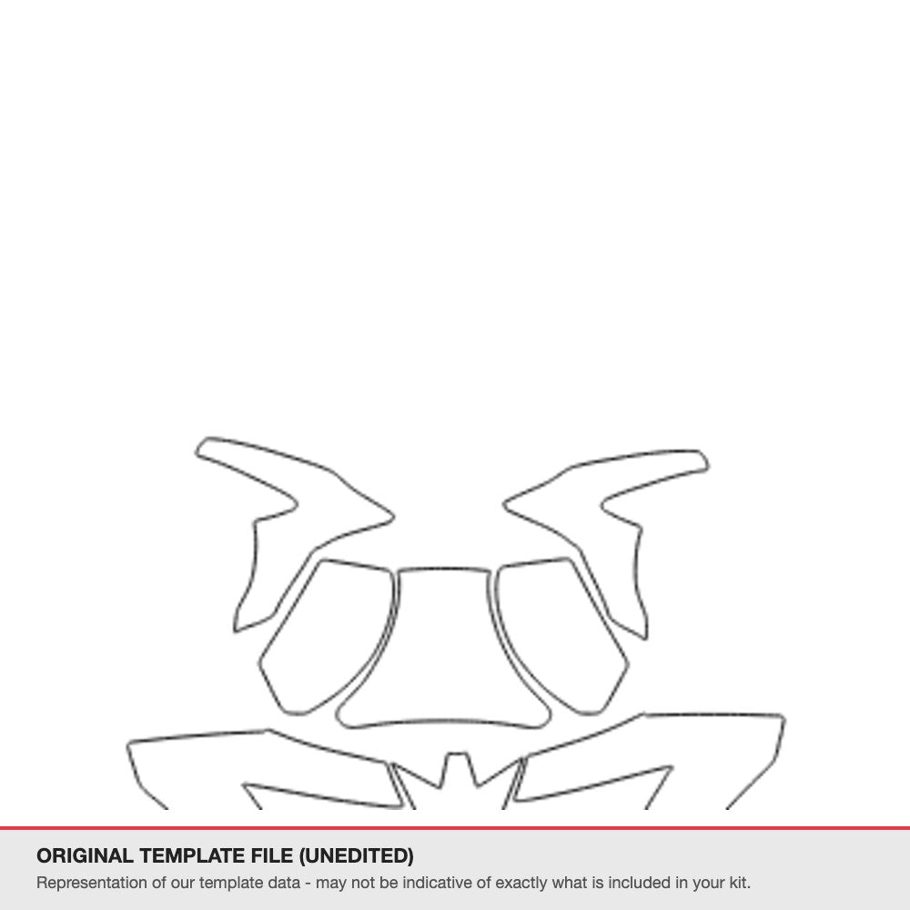 Kawasaki Versys 650 2017+ original template file