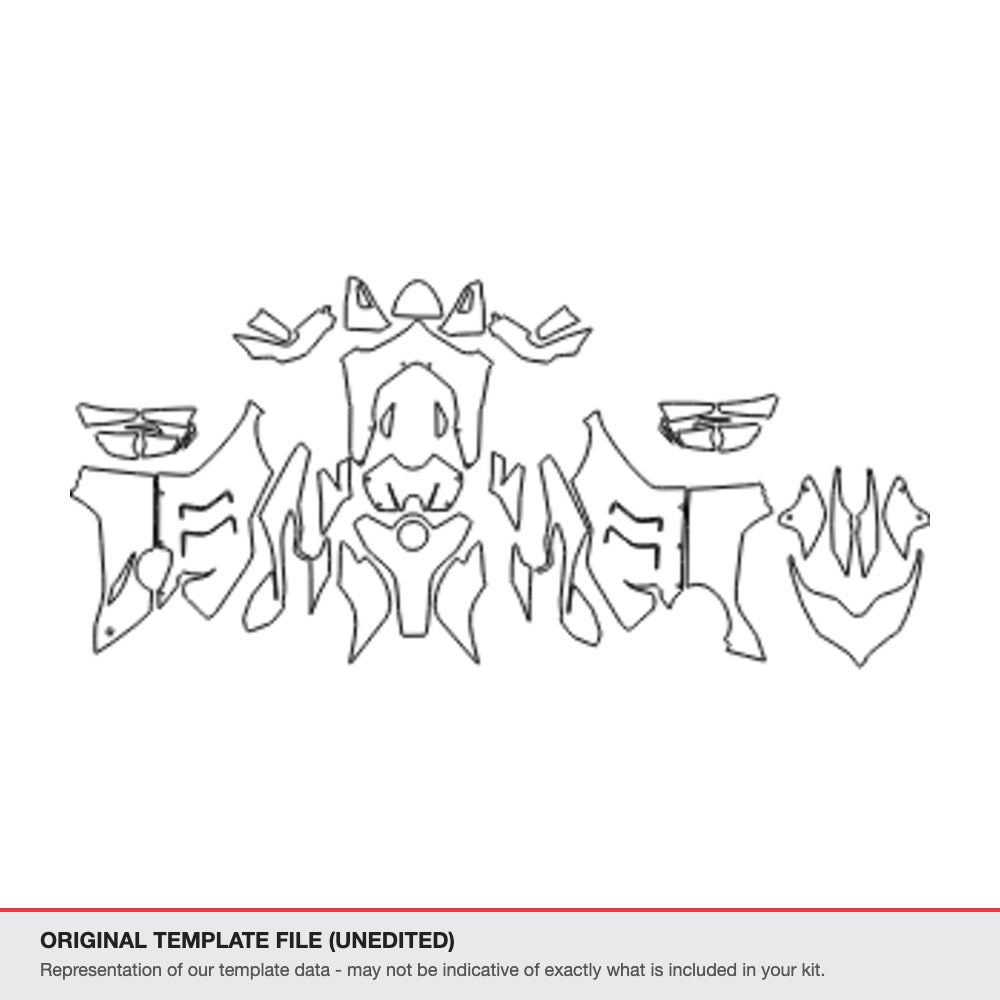 Ducati Panigale V4R 2021+ original template file