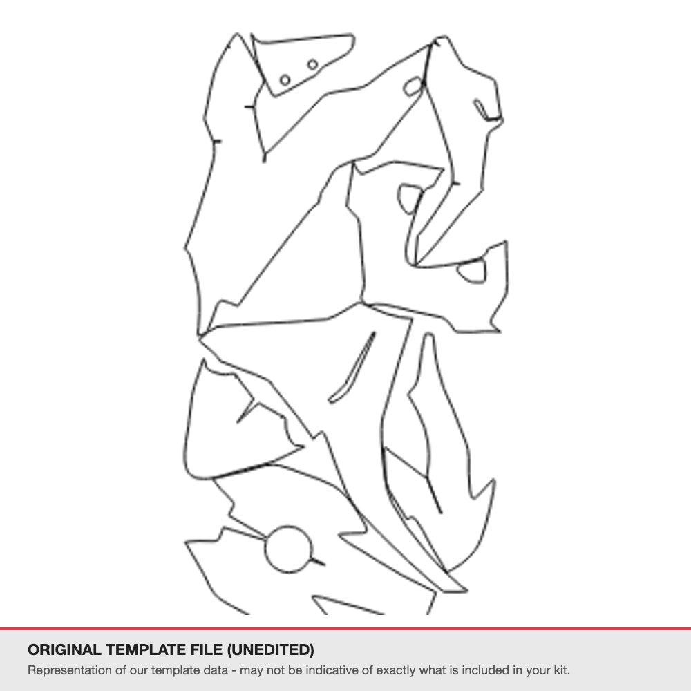 Ducati SuperSport 2021+ original template file