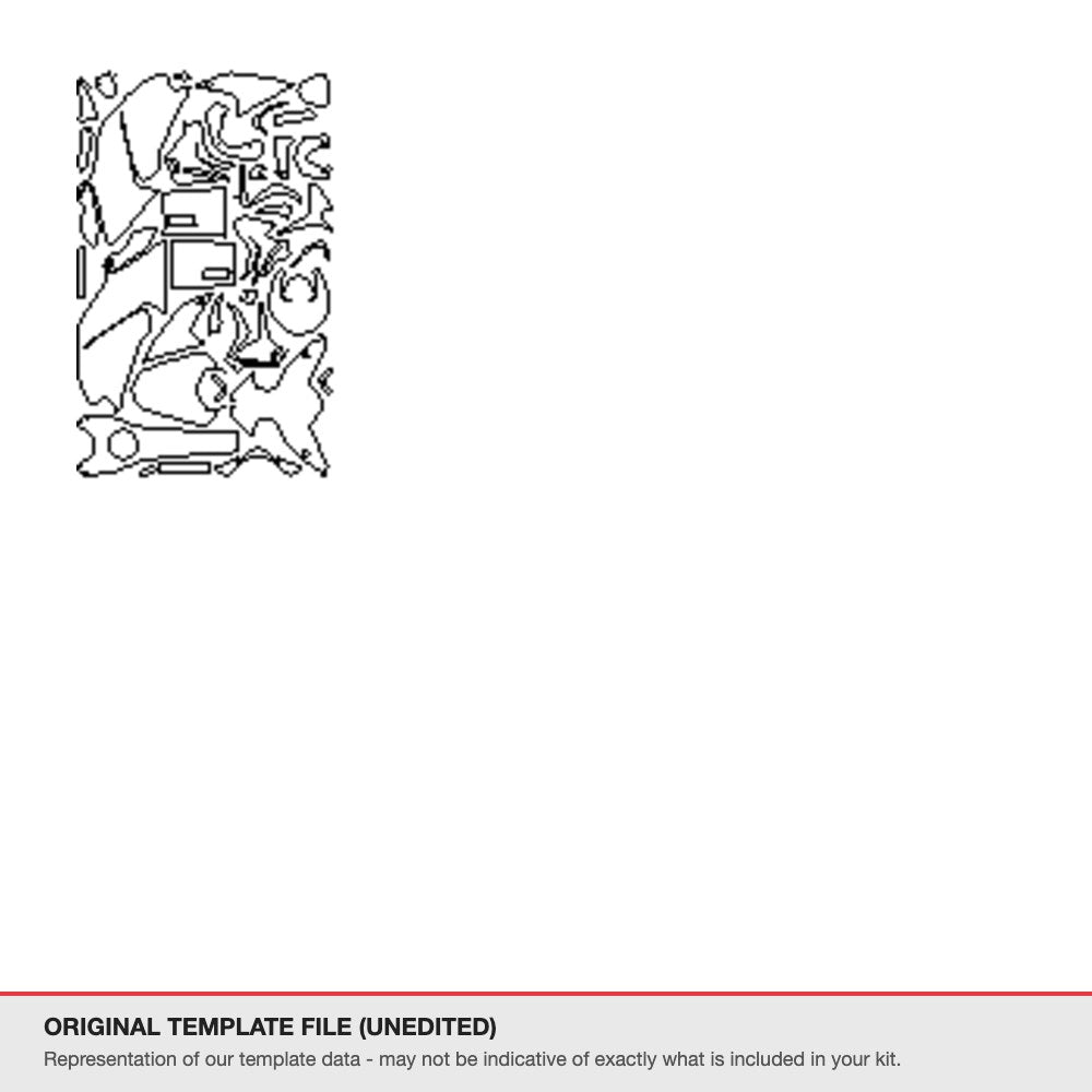 Ducati Monster SP 2024+ original template file