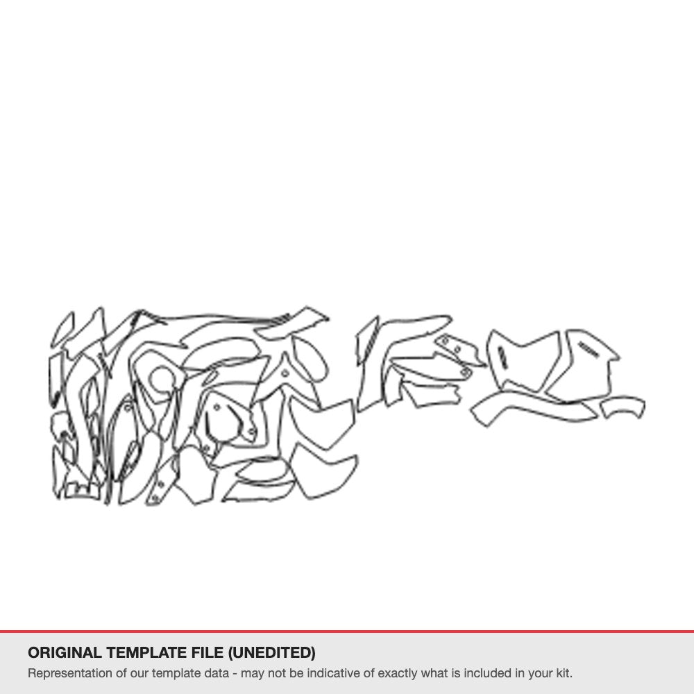 Ducati Multistrada 1260 2017+ original template file