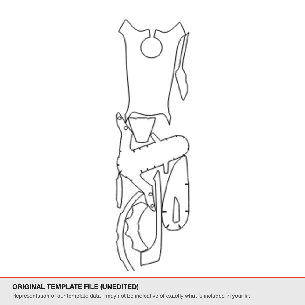 Ducati Scrambler 800 2021+ original template file