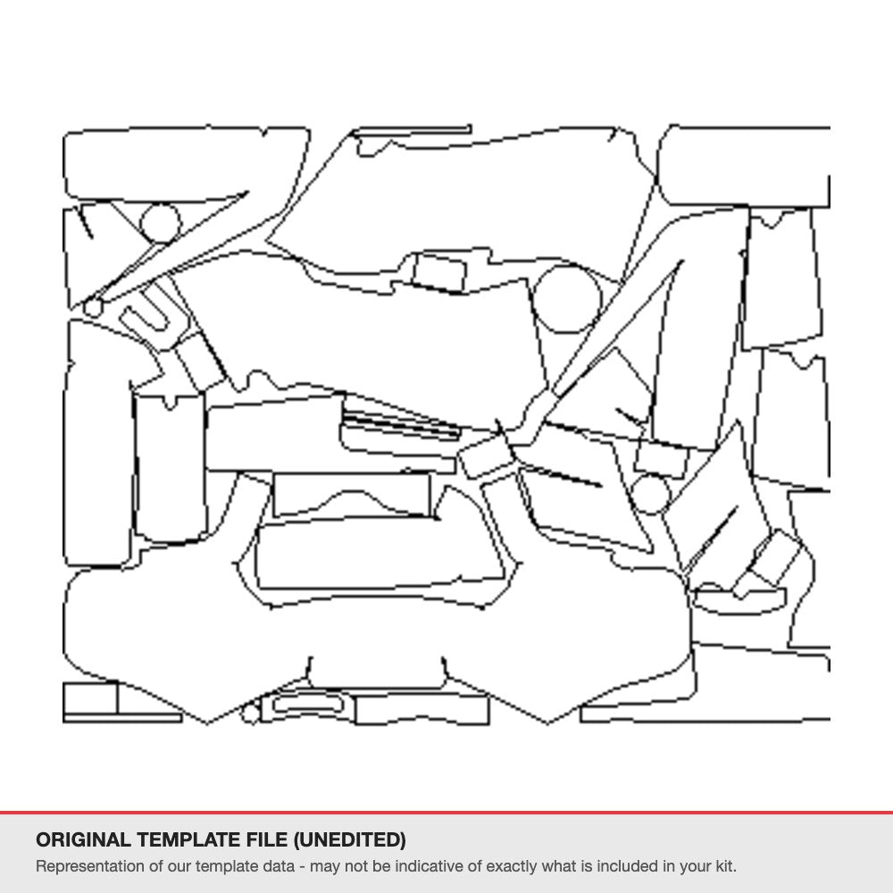 Harley-Davidson CVO Road Glide 2018-2020 original template file