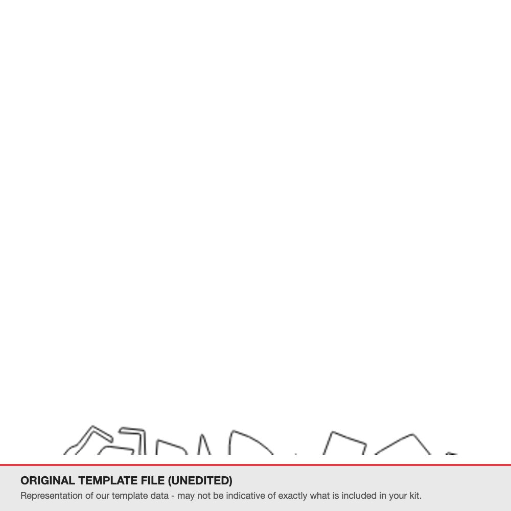 Triumph Trophy 2017+ original template file