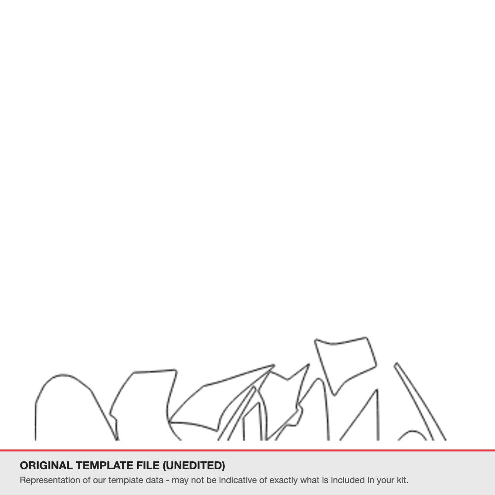 Triumph Speed Triple RS 2017 original template file