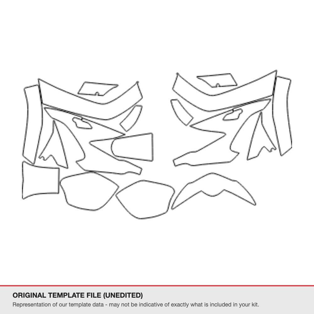 Triumph Sprint 2017+ original template file