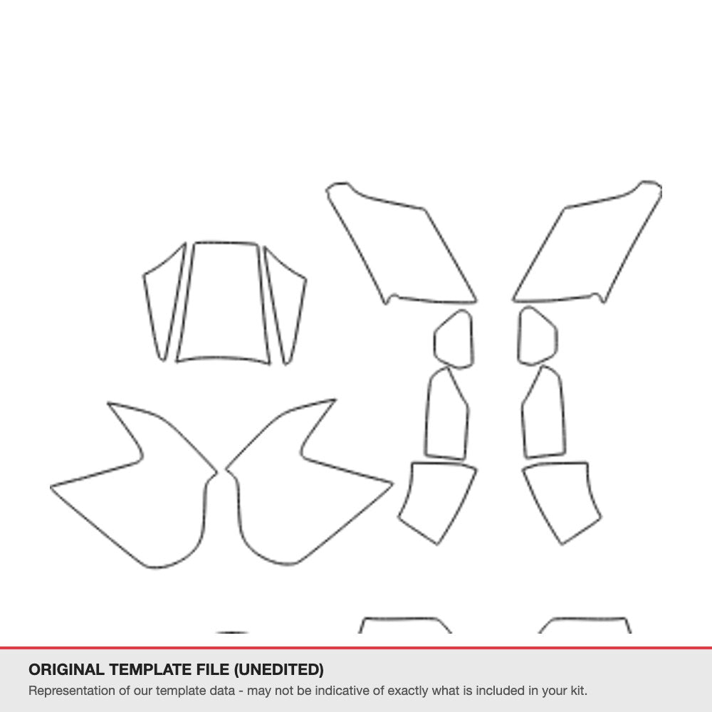 KTM 1290 Super Adventure 2017+ original template file