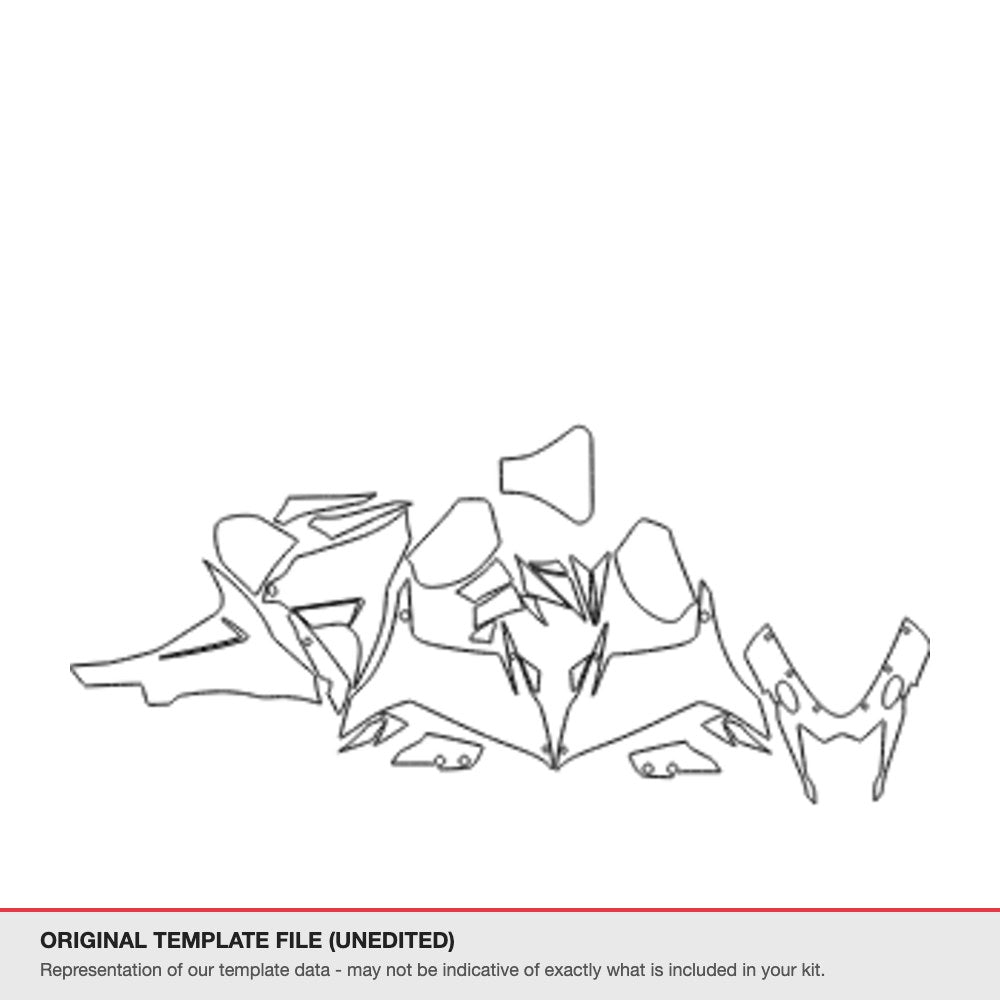 Suzuki GSX-R600 2017+ original template file