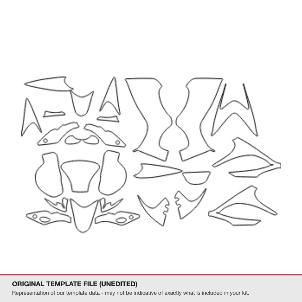 Suzuki Hayabusa 2017+ original template file