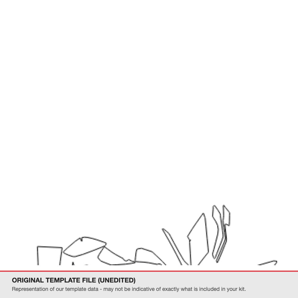 Yamaha Tracer 9 2018 original template file