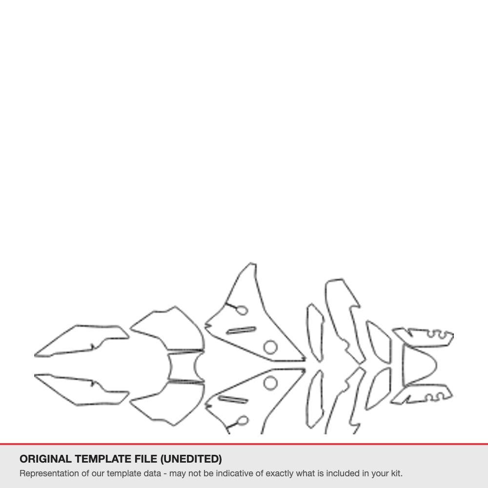 Yamaha Tracer 9 2019+ original template file