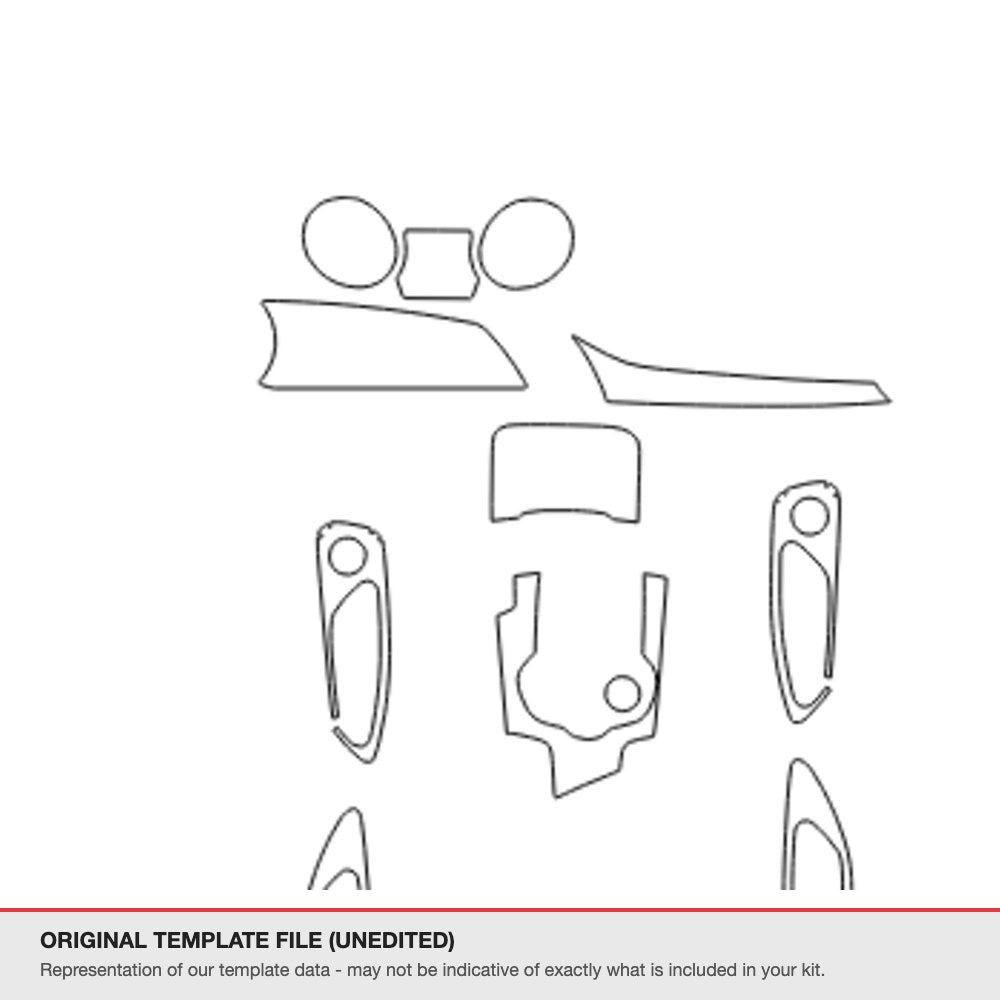 Alfa Romeo Giulia 2015-2020 original template file