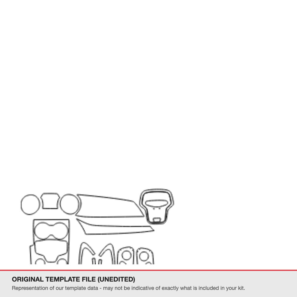 Alfa Romeo Giulia 2021-2024 original template file