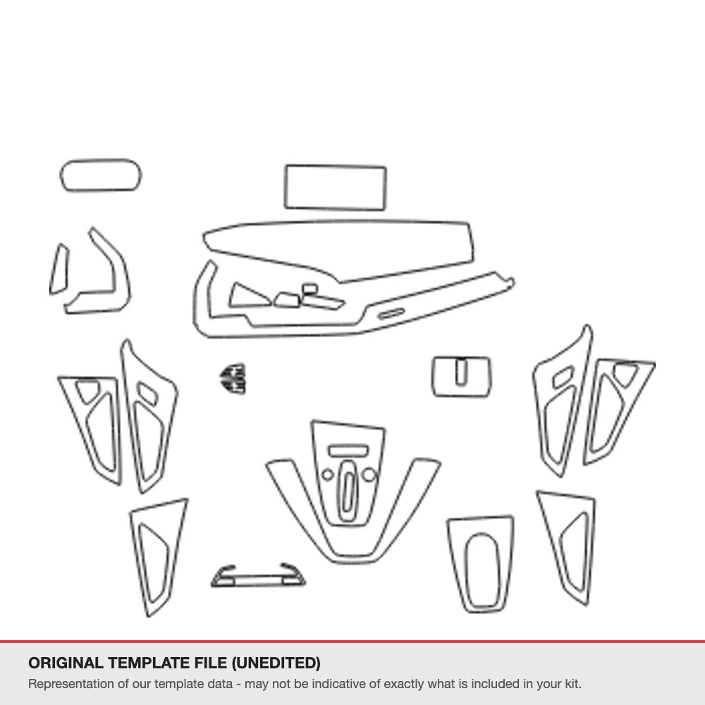 Audi Q4 e-tron 2022+ original template file