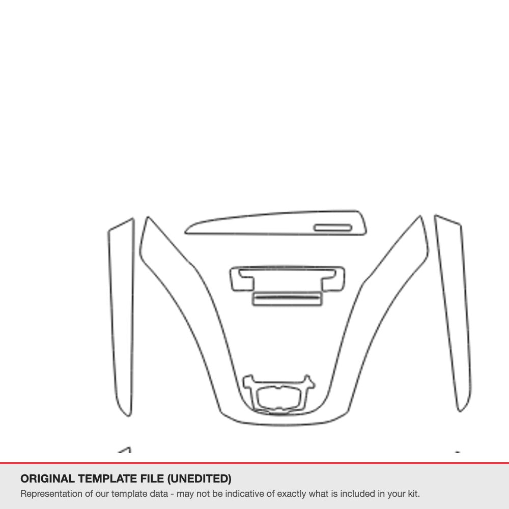 Audi Q5 2017-2020 original template file