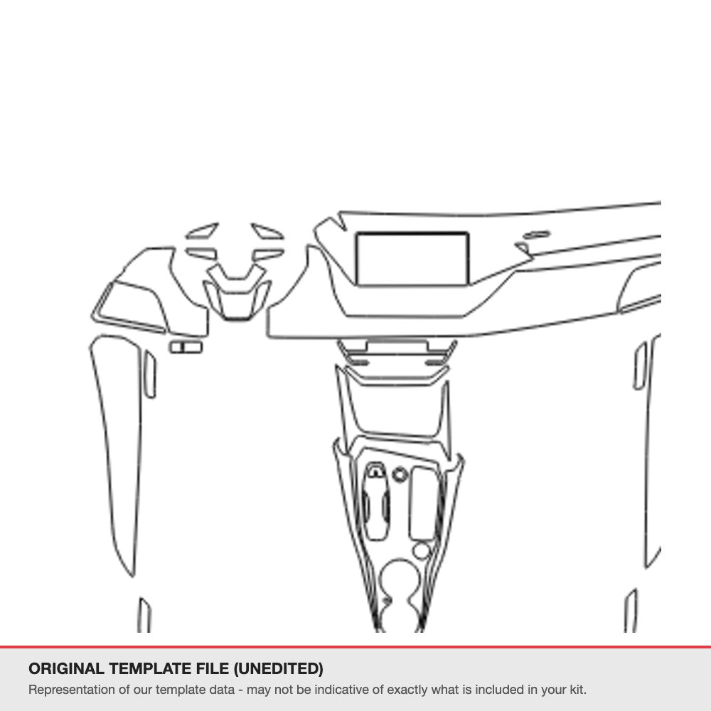 Audi RS e-tron GT 2021+ original template file
