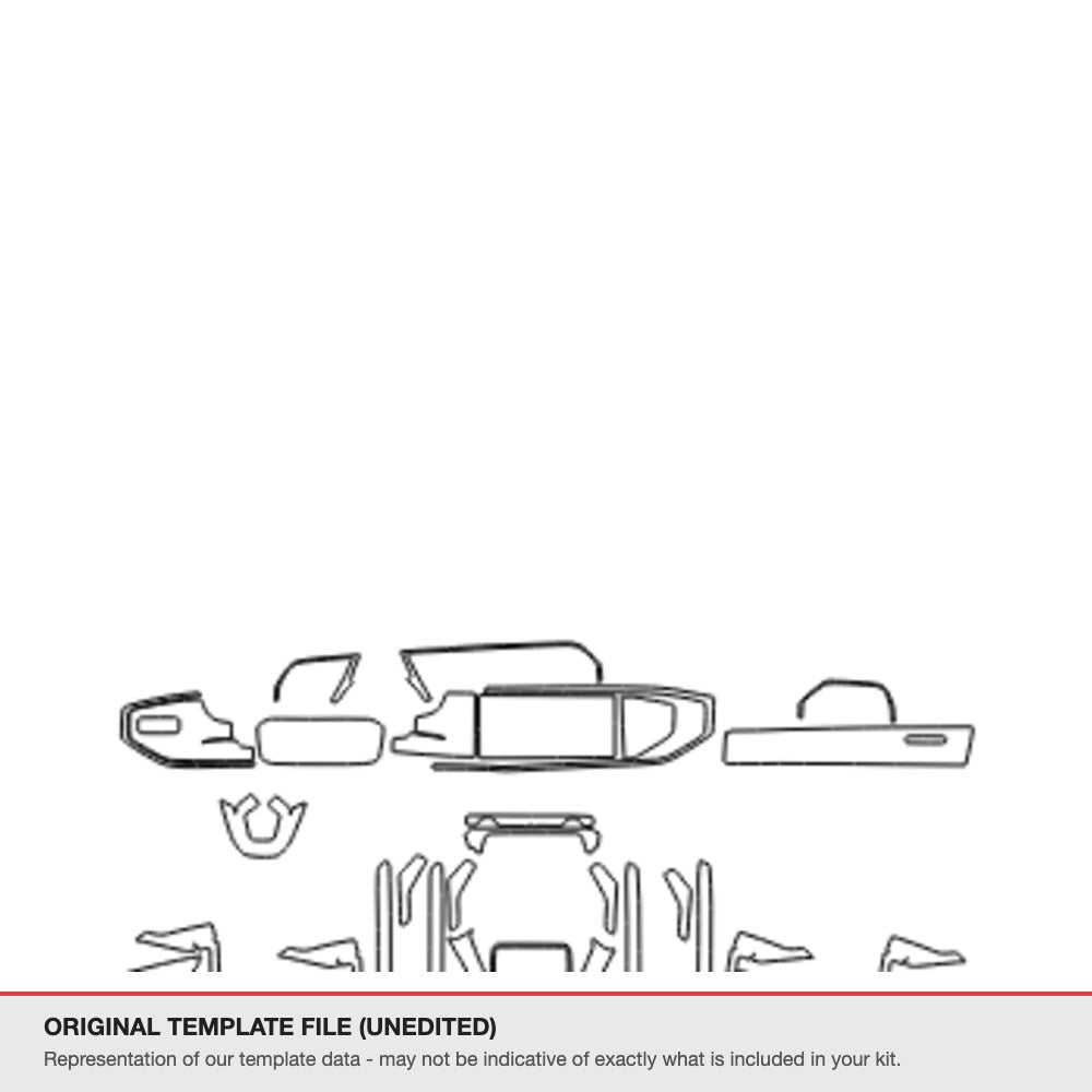 Audi RS Q3 2020+ original template file