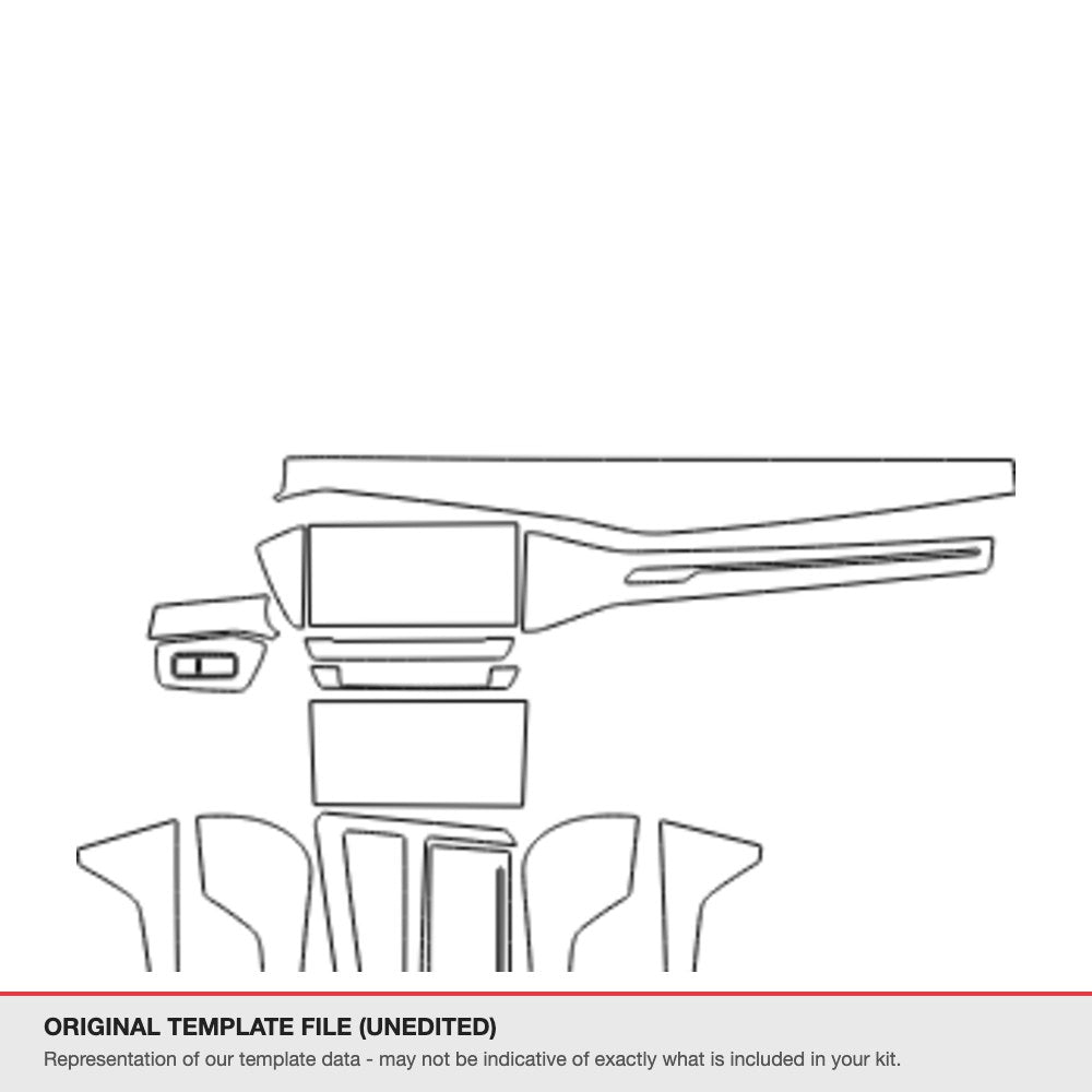 Audi RS6 2019+ original template file