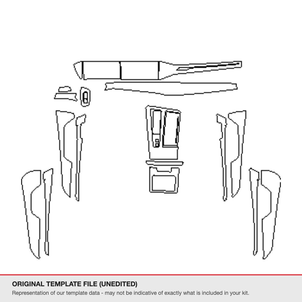 Audi S6 2021+ original template file