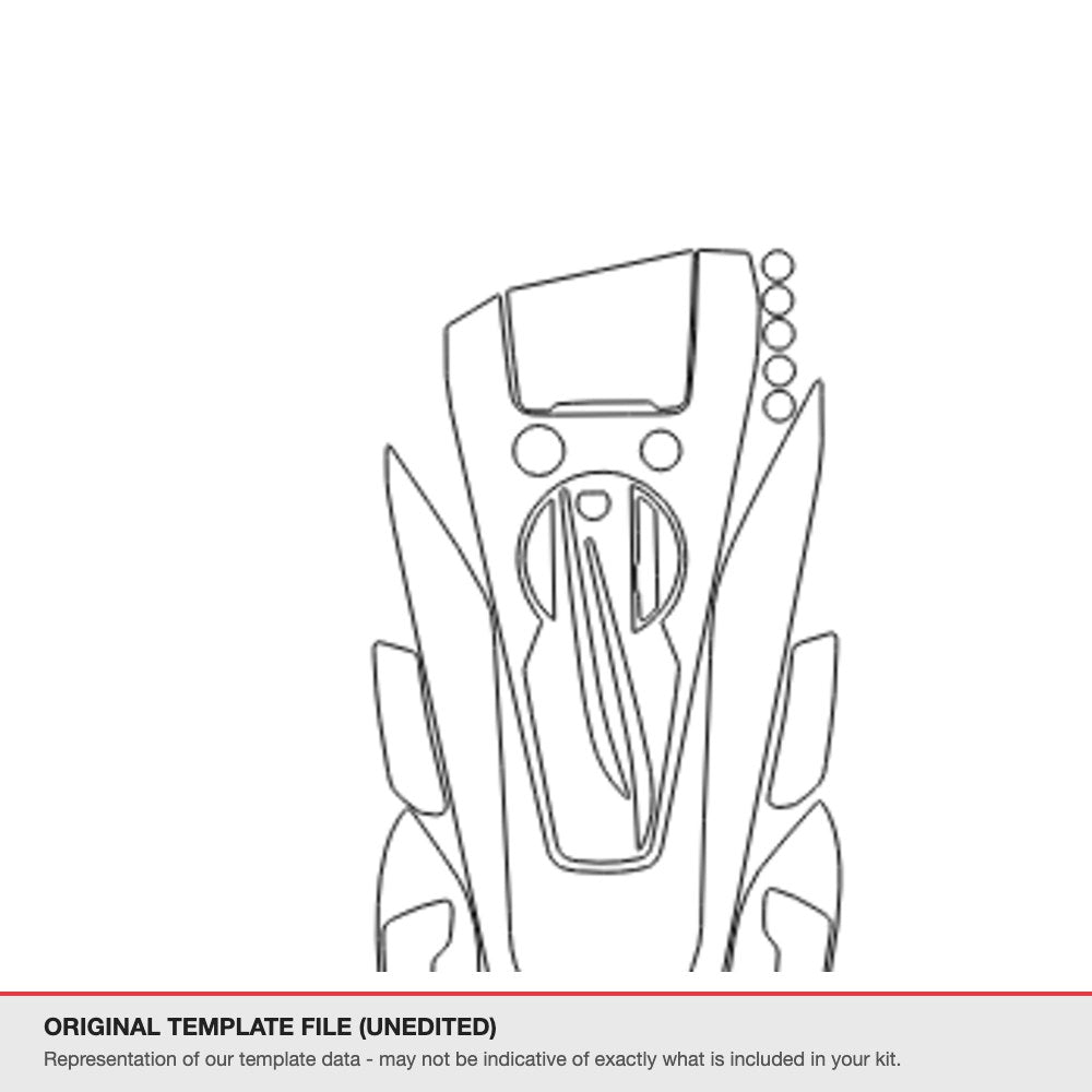Audi TT 2019+ original template file