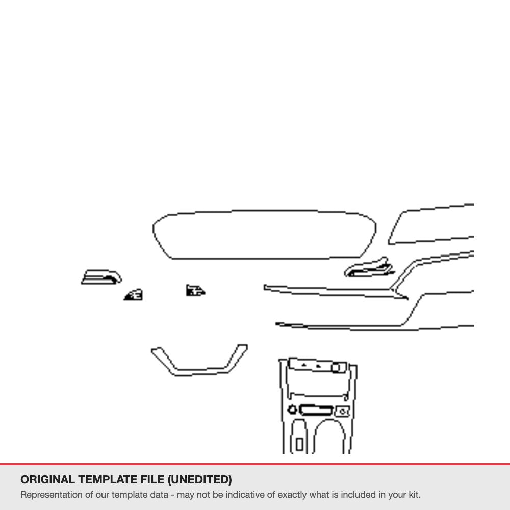 Audi A6 2026+ original template file