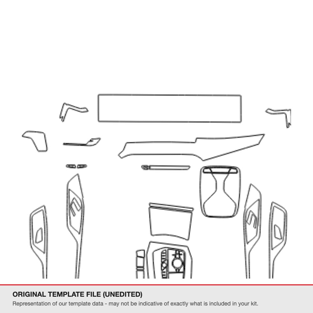 BMW i4 2025+ original template file