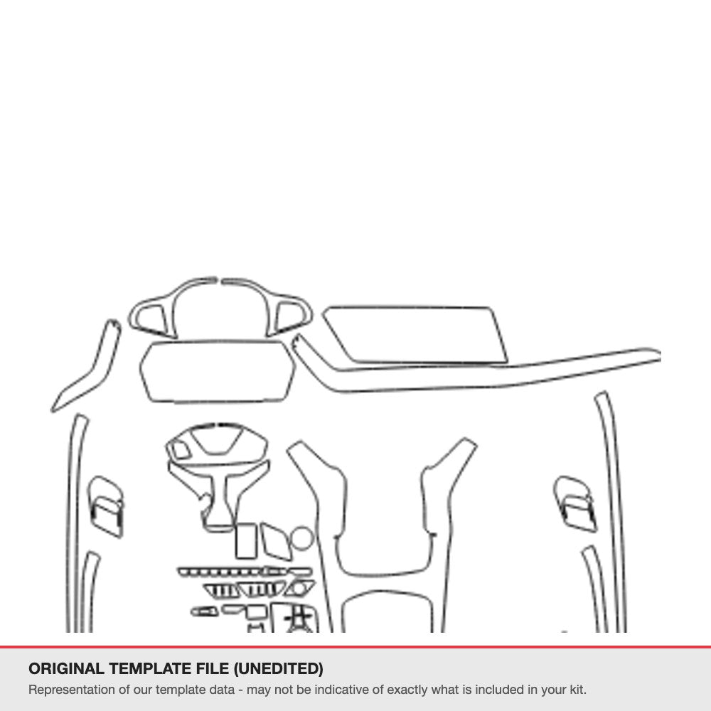 BMW 2 Series Touring 2021+ original template file