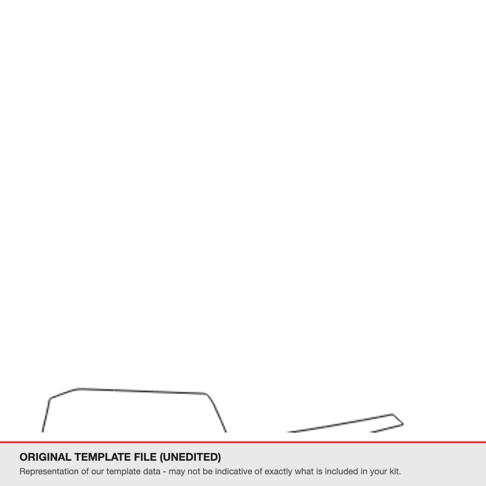 BMW 4 Series Coupe 2021-2022 original template file