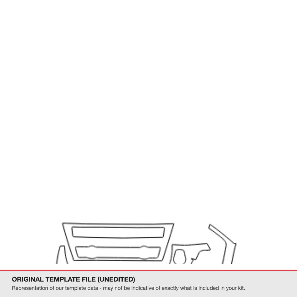 BMW 6 Series 2017+ original template file