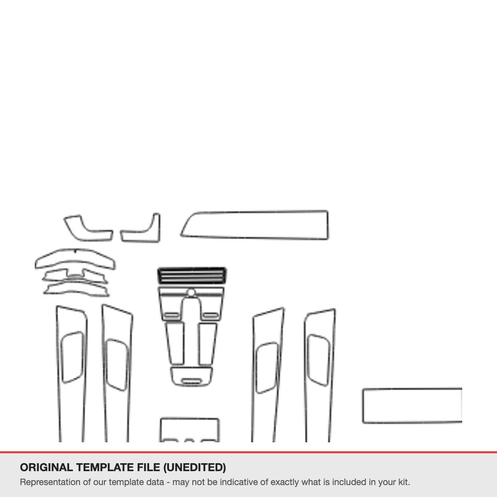 Porsche Panamera Sport Turismo 2018 original template file