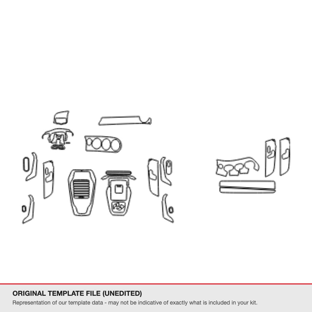 Mercedes-Benz AMG CLA 2020-2023 original template file