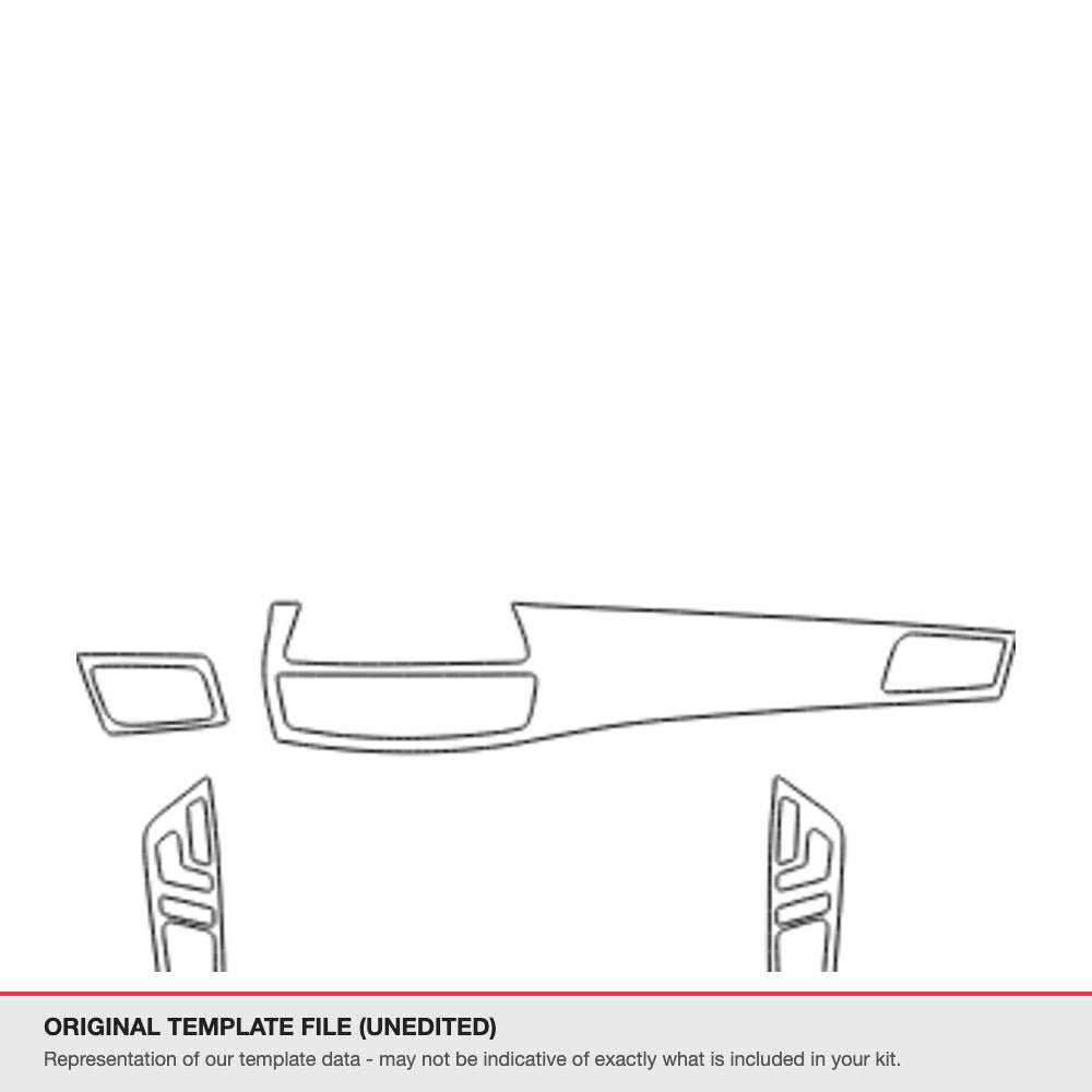 Mercedes-Benz AMG CLS 2012-2015 original template file