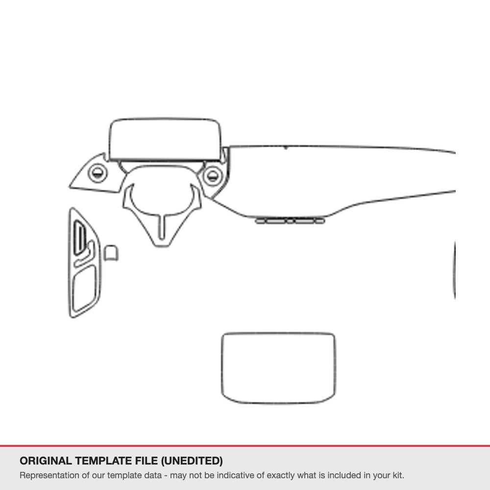 Mercedes-Benz AMG E-Class Two-door 2024+ original template file
