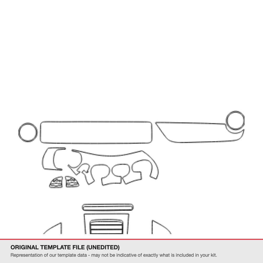 Mercedes-Benz GLA 2020 original template file