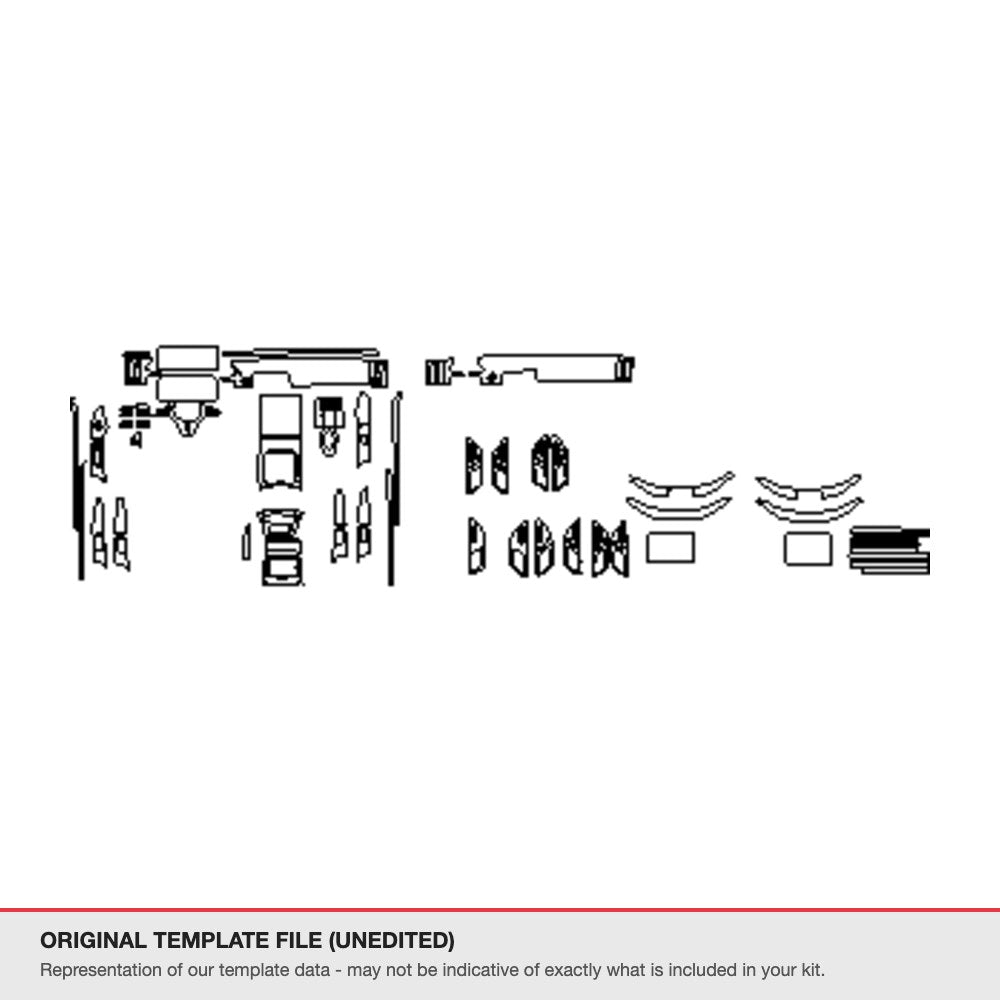 Mercedes-Benz S-Class Sedan 2021-2026 original template file