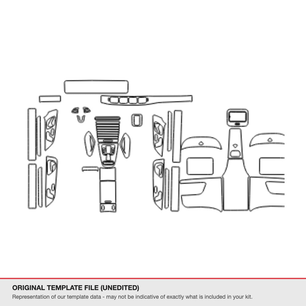 Mercedes-Benz Maybach GLS 2021+ original template file