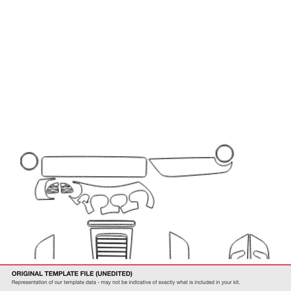 Mercedes-Benz B-Class 2020+ original template file
