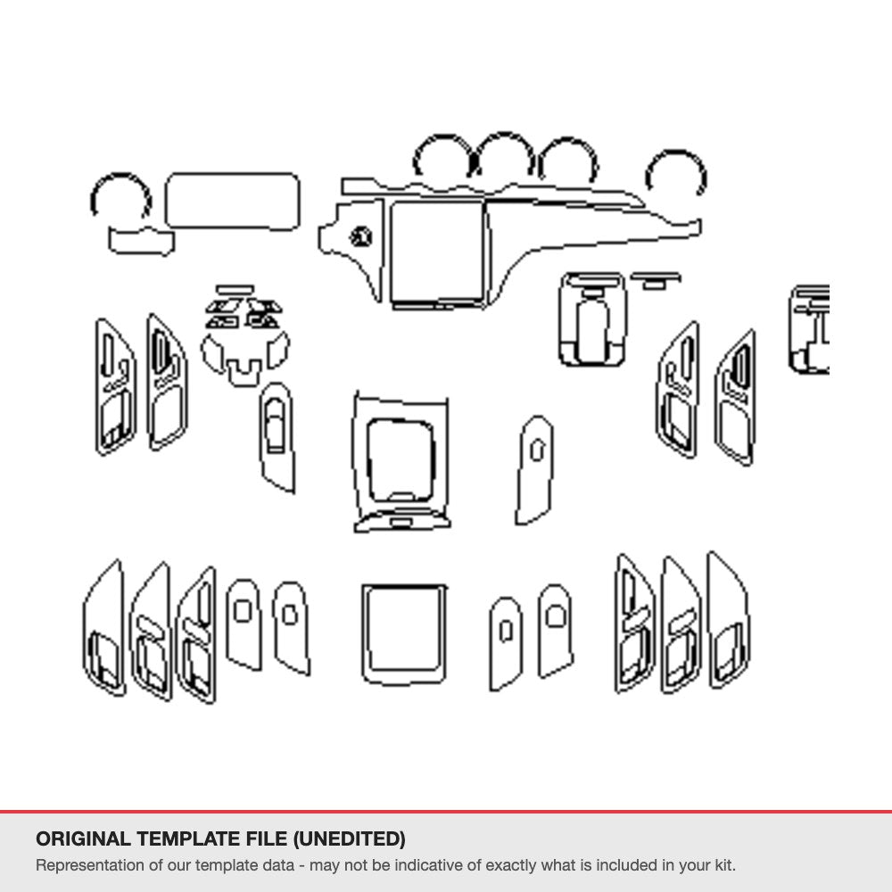 Mercedes-Benz C-Class Sedan Sedan 2022+ original template file