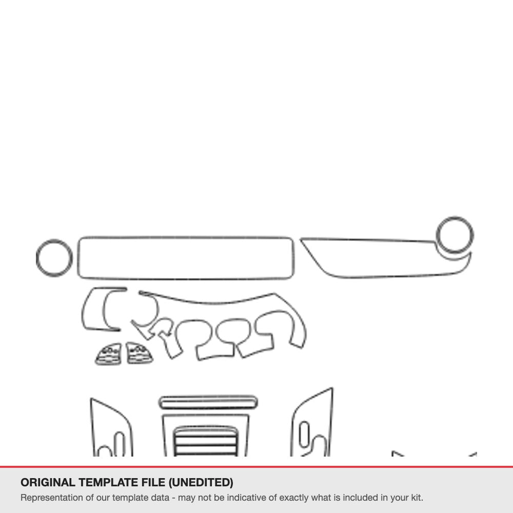 Mercedes-Benz EQA 2022+ original template file