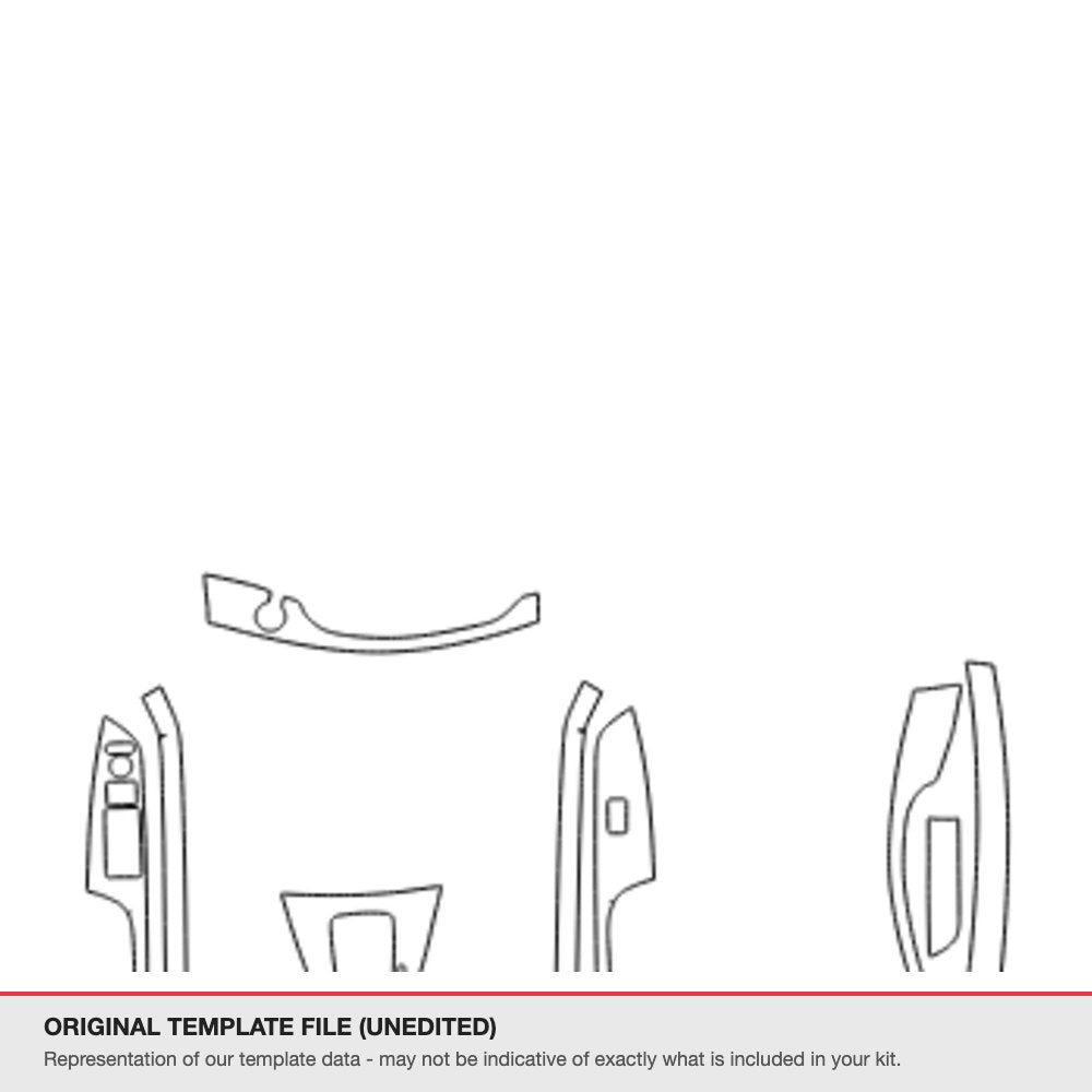 Honda CR-V 2012-2016 original template file