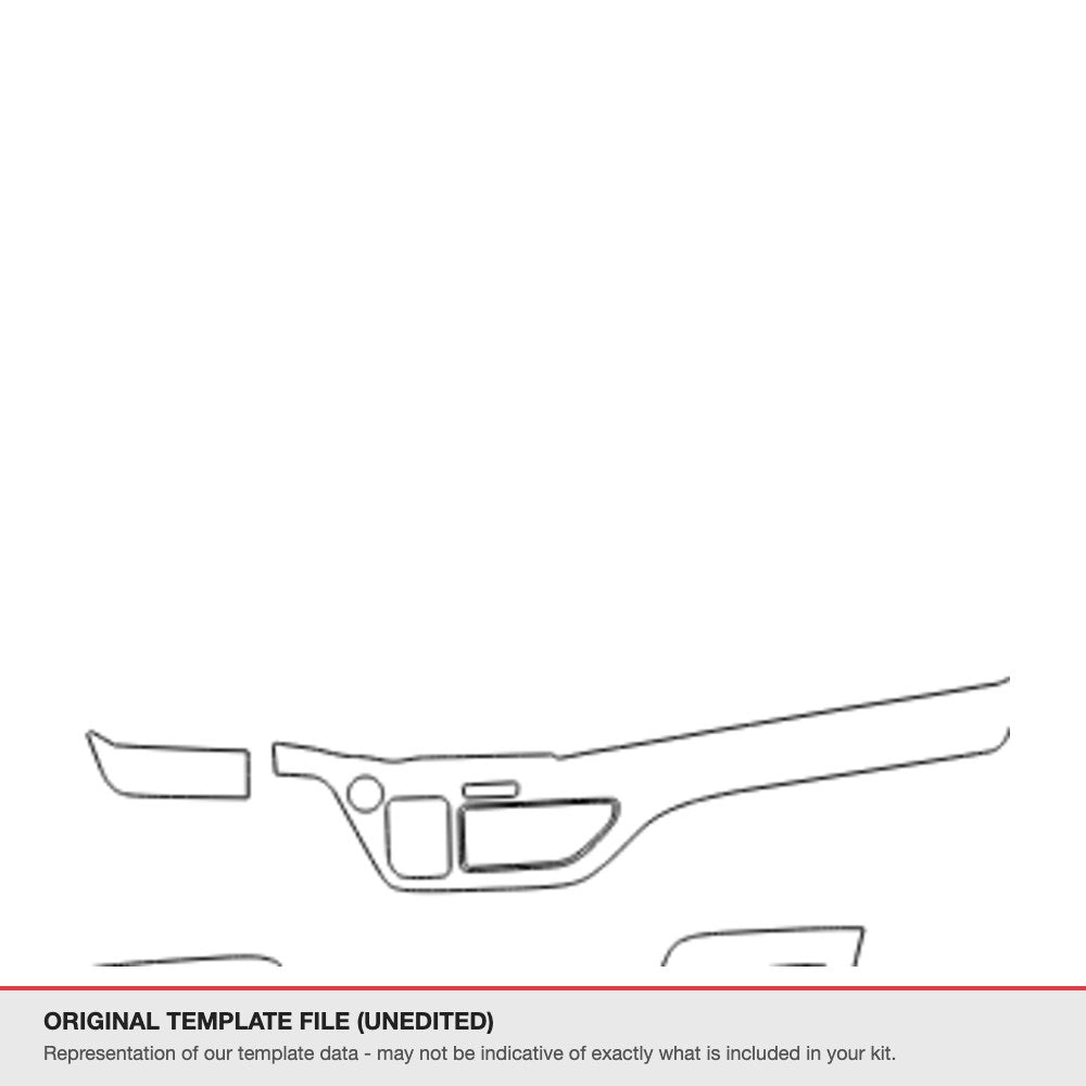Honda Odyssey 2017-2021 original template file