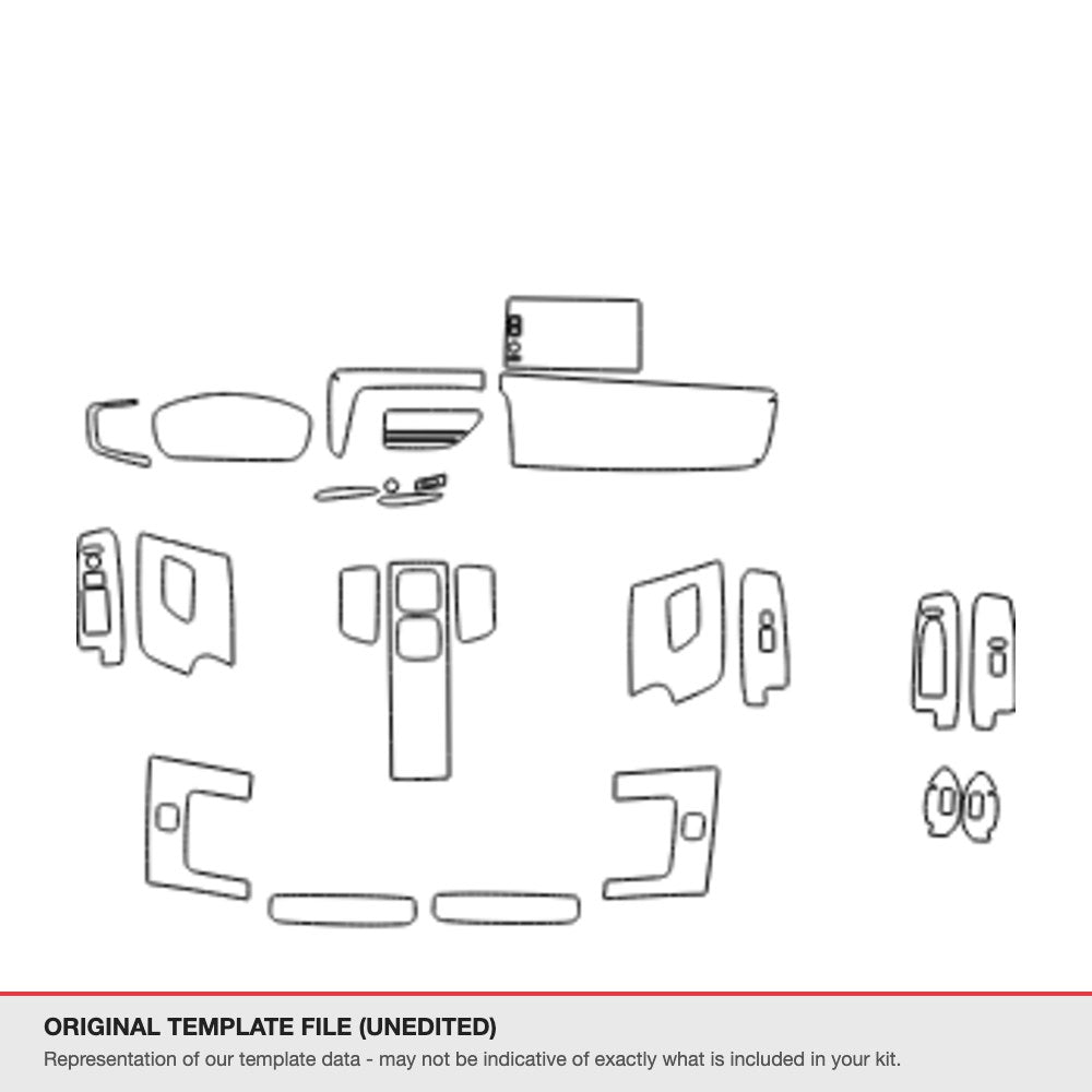 Honda Odyssey 2022+ original template file