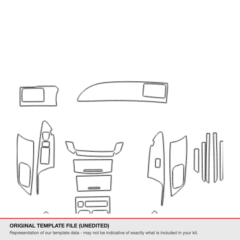 Honda Accord 2016 original template file