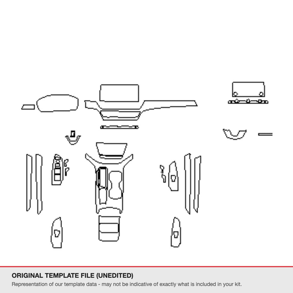 Honda Accord 2022 original template file