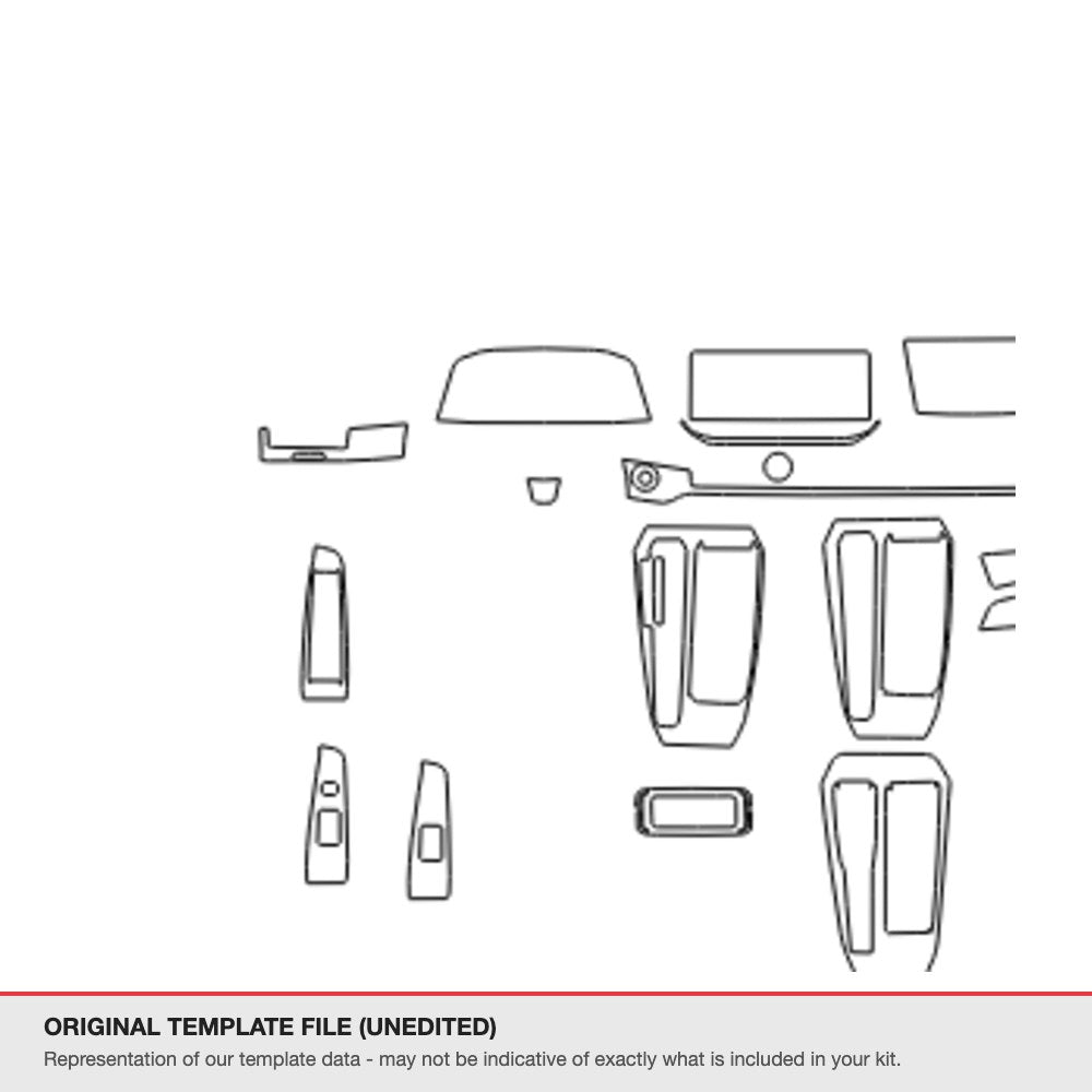 Honda Accord 2023+ original template file
