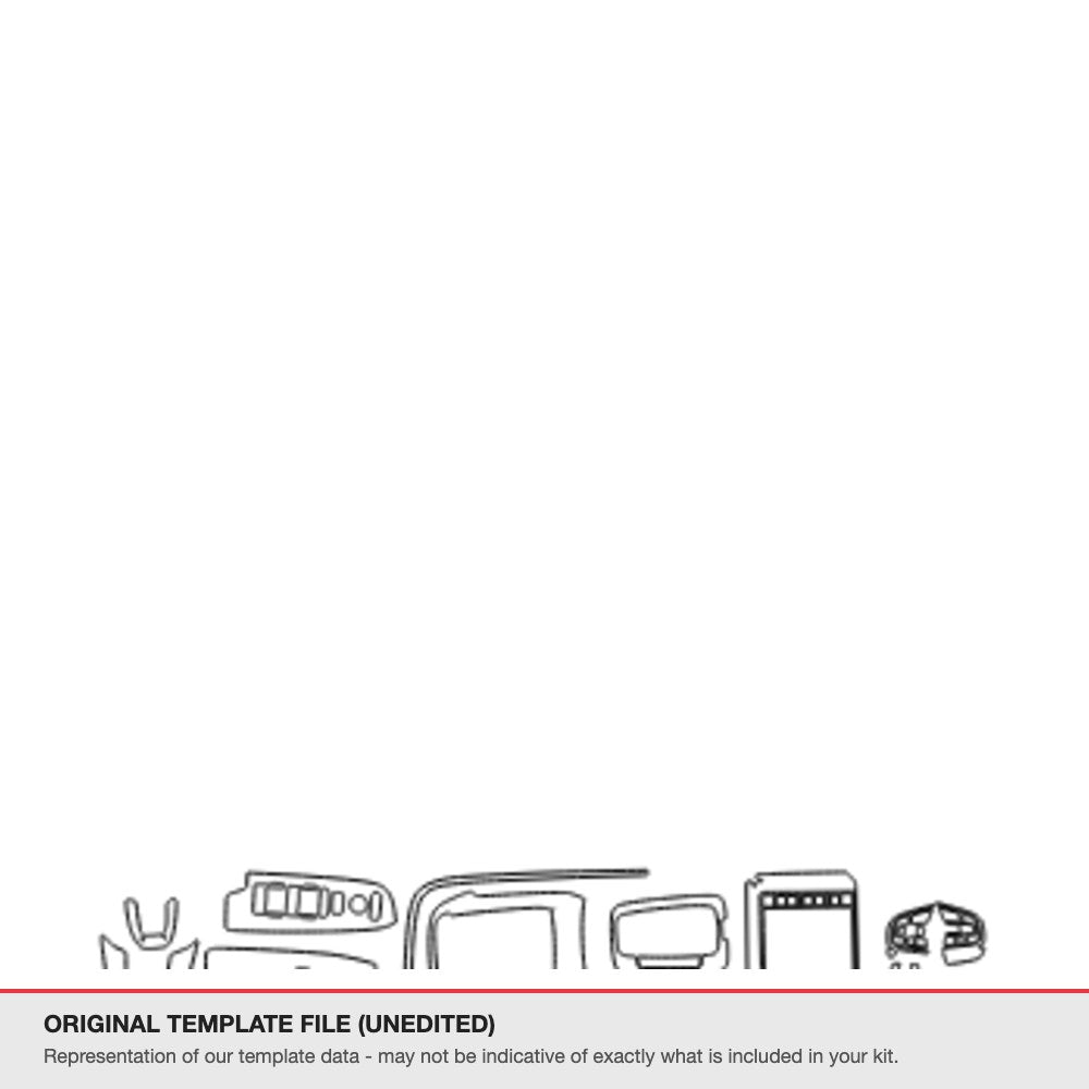 Honda HR-V 2022-2023 original template file